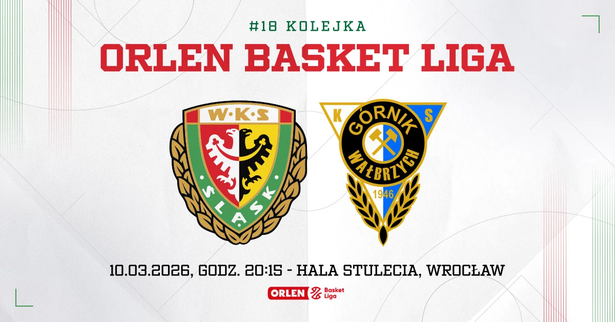 WKS Śląsk Wrocław vs Górnik Zamek Książ Wałbrzych